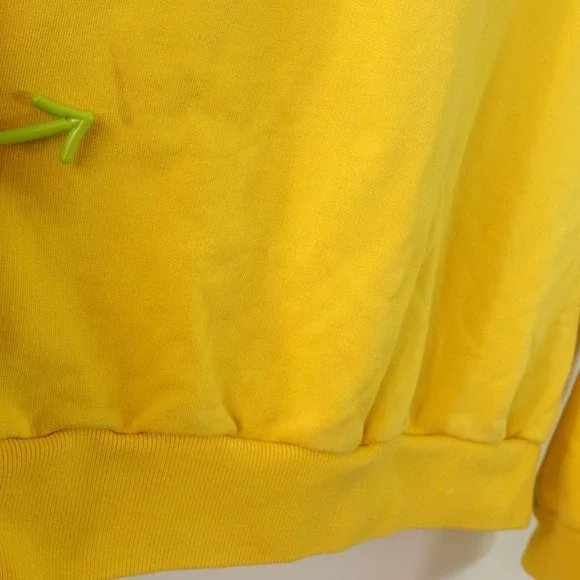 North Sails Sweater Men L Yellow Organic Cotton Crewneck Sweatshirt Light ECO - Picture 10 of 16